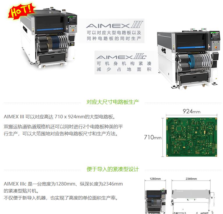 富士贴片机AIMEX III/AIMEX IIIC扩展型(图1)